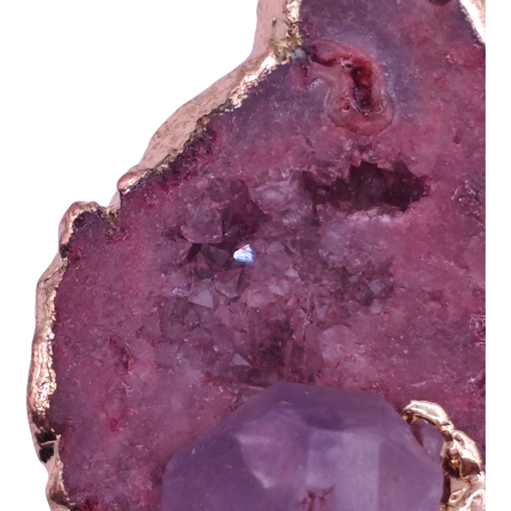 Collar Madre Tierra Violeta